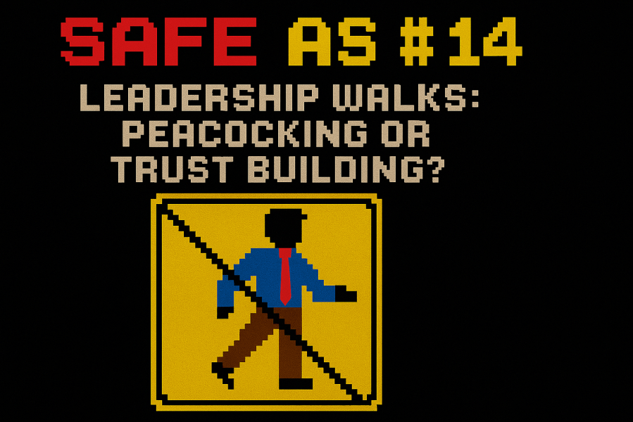 Safe As podcast ep 14: Leadership walkarounds – ritualistic peacocking or solid trust&nbsp;building?