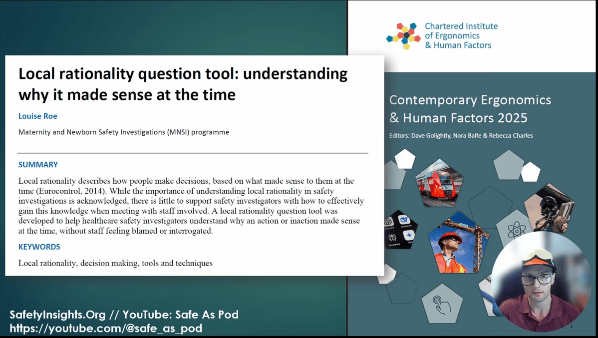 25 questions for better incident investigations // HOP / Safety-II (YT&nbsp;Quickisode)
